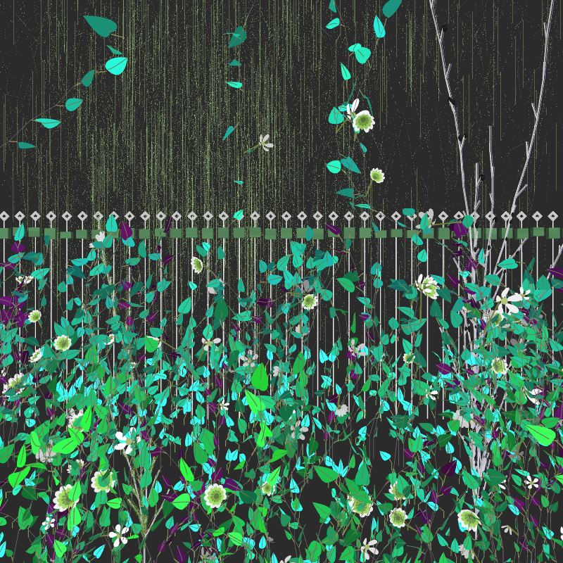 Under the rain #57 static NFT preview