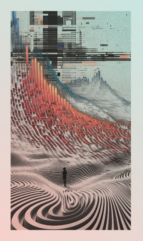 human in search of himself #49 static NFT preview