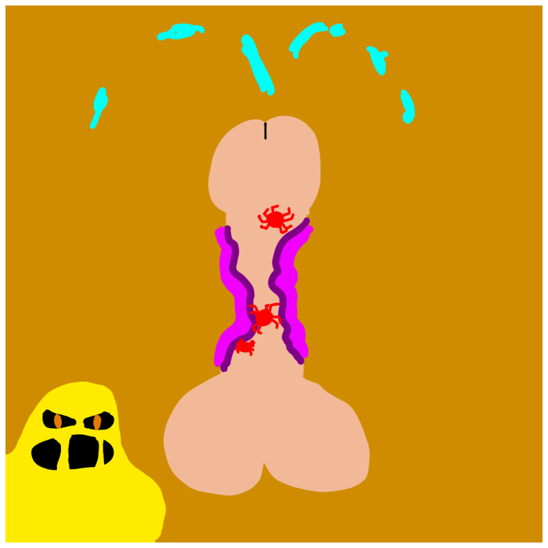 Decayed Dickgenerative Art #55 static token preview