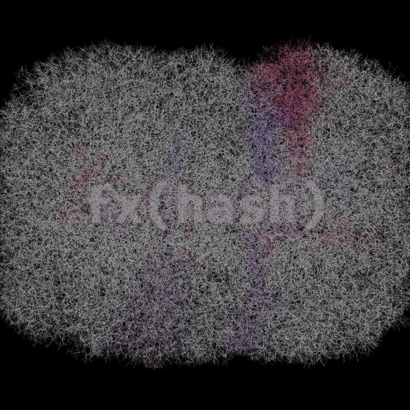 FXHASH Generative Logo #772 static token preview