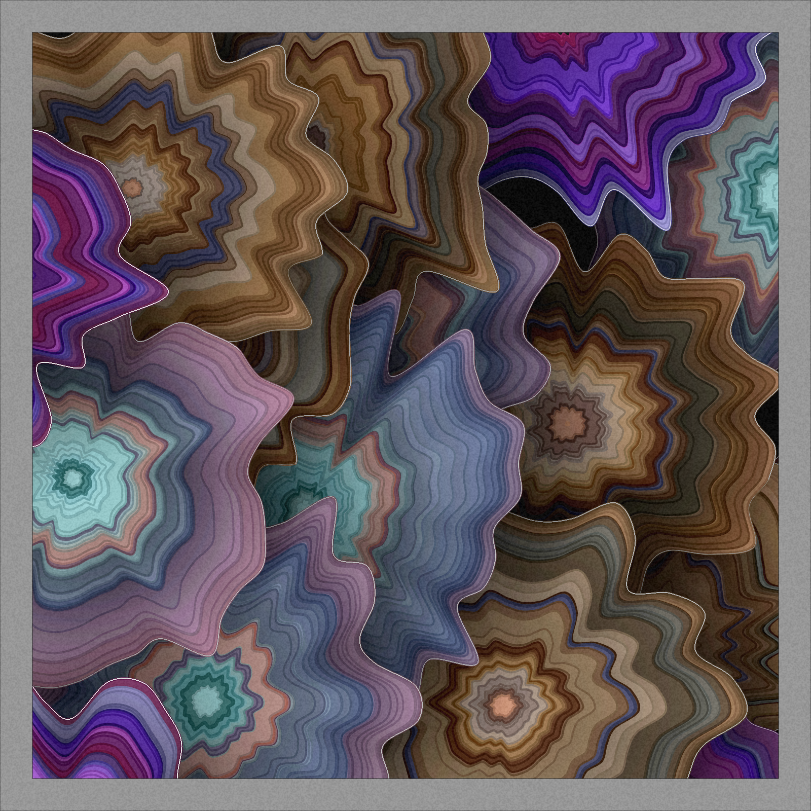 In the woods : close-up #59 static NFT preview
