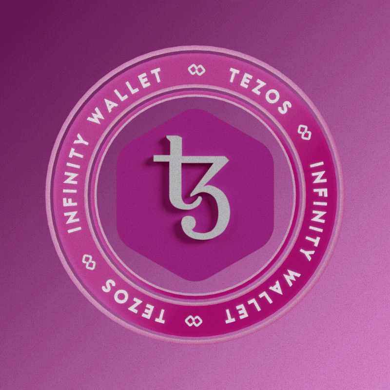 Tezos x Infinity Wallet #2007 static token preview