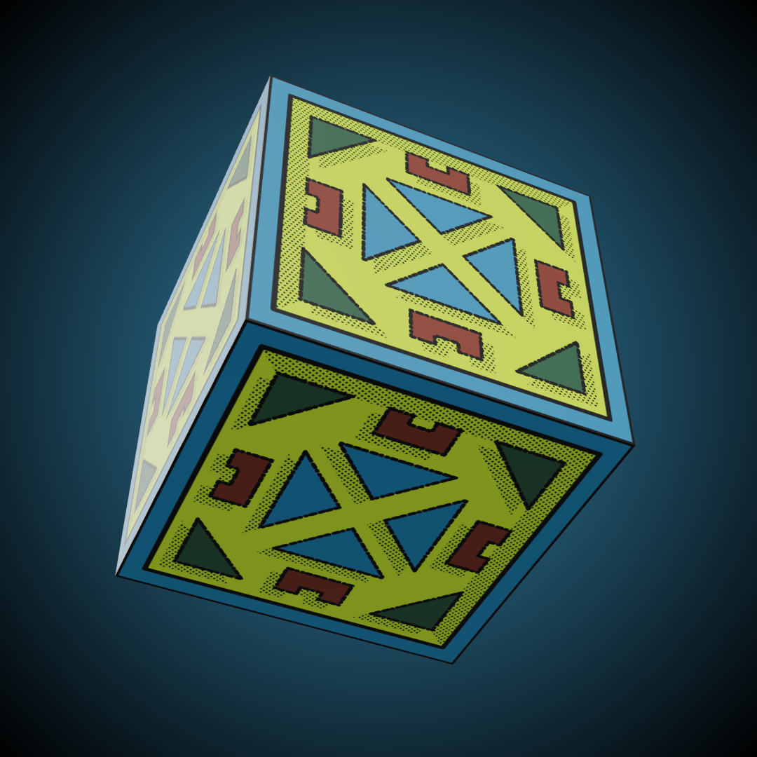 🧊 MYSTERY CUBE GEN1 #5 static token preview