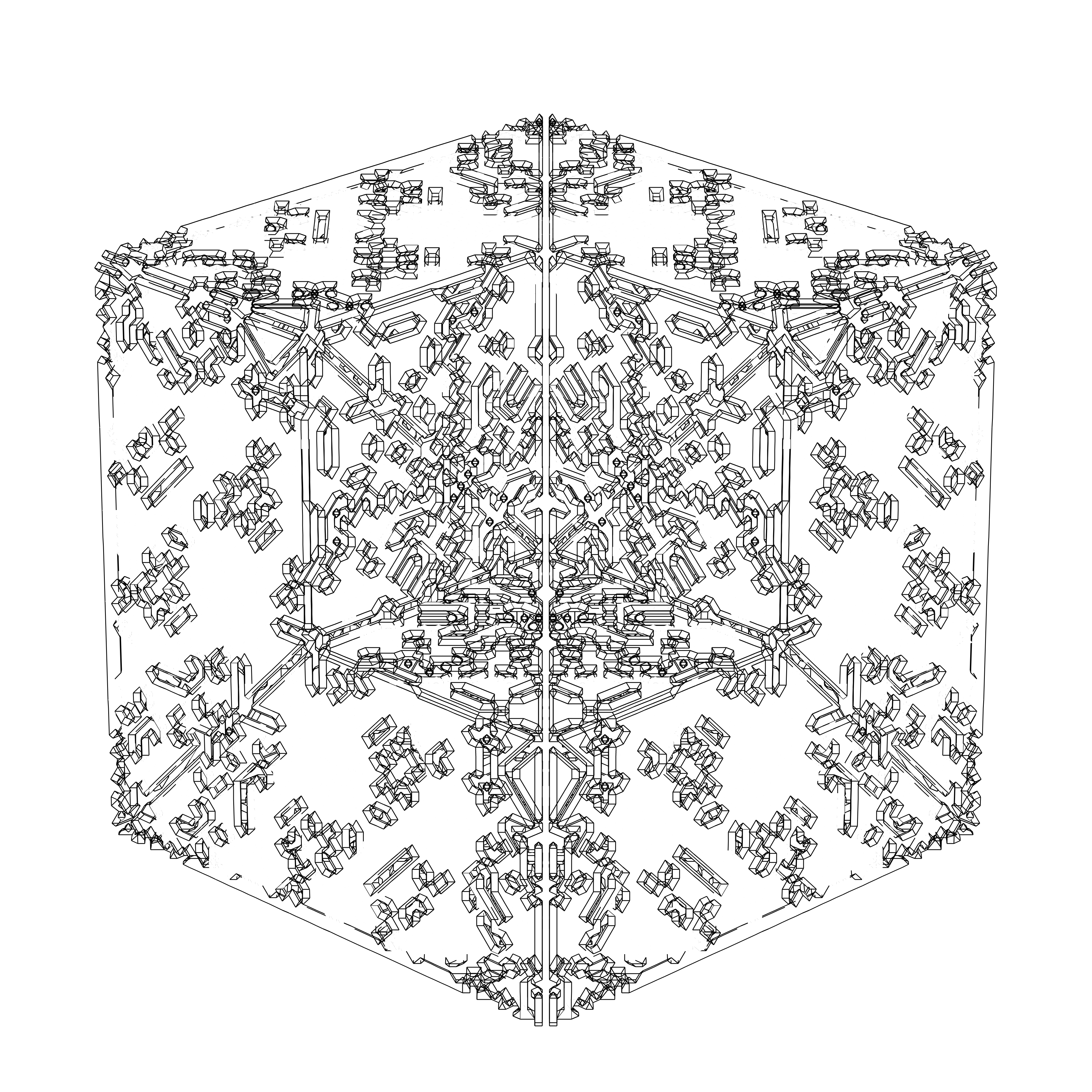 LL21 Alien Art Cube #968 static NFT preview