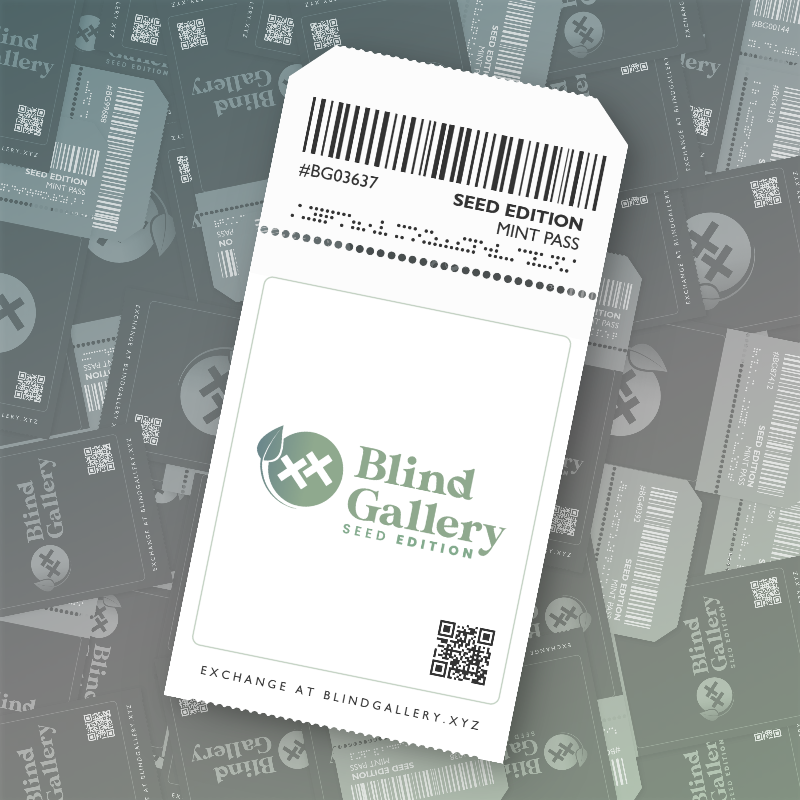 Blind Gallery Mint Pass (Seed Edition) #631 static NFT preview