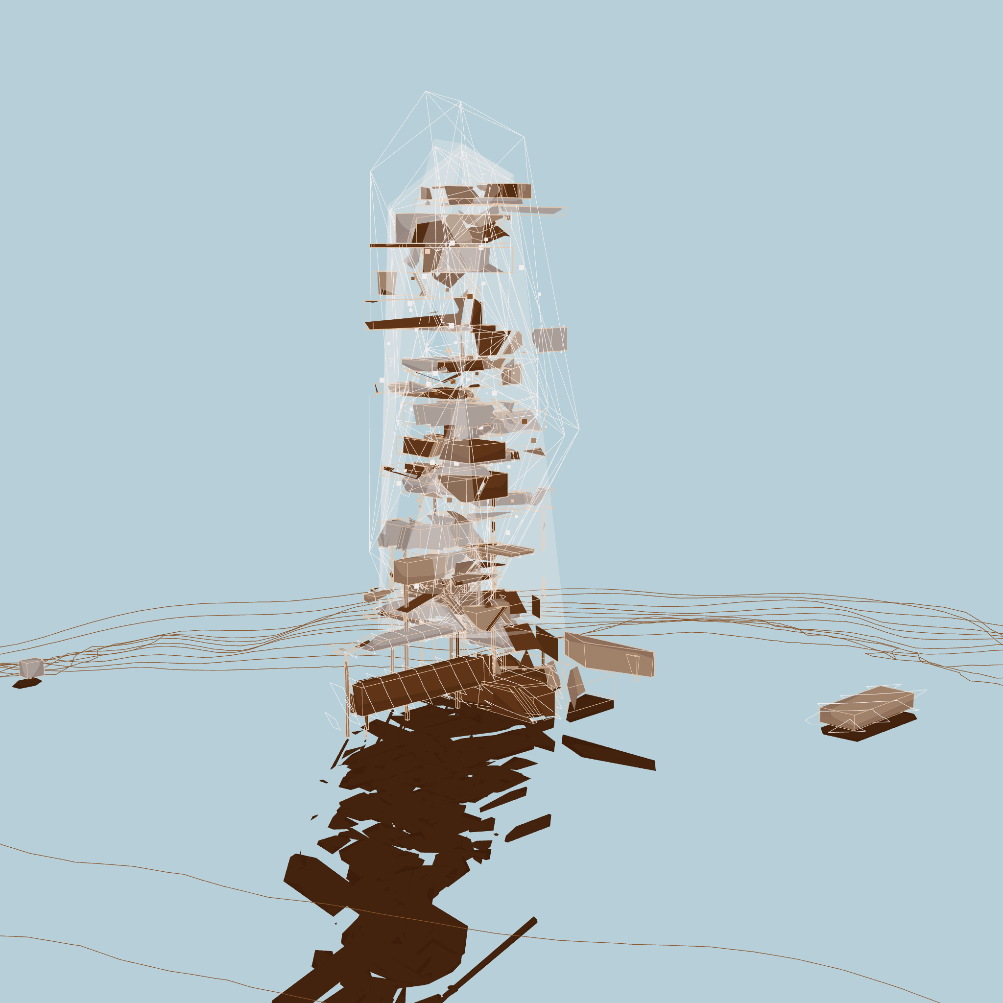 Force projection (Compound 230205) #38 static NFT preview