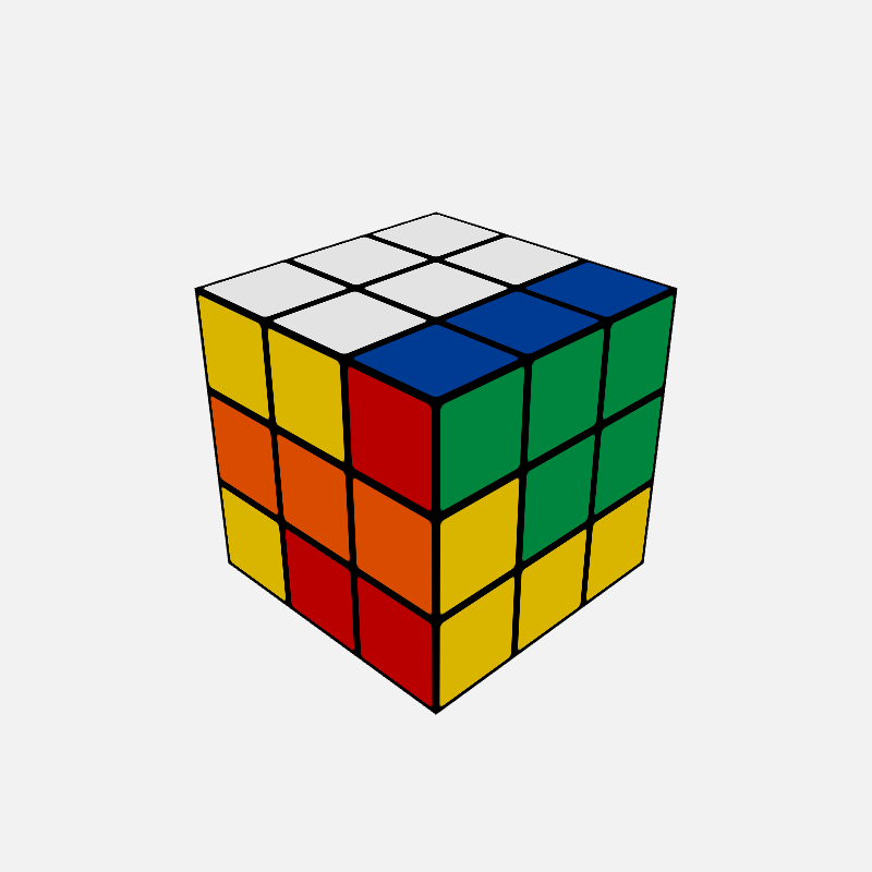 Rubik's Cube #242 static NFT preview