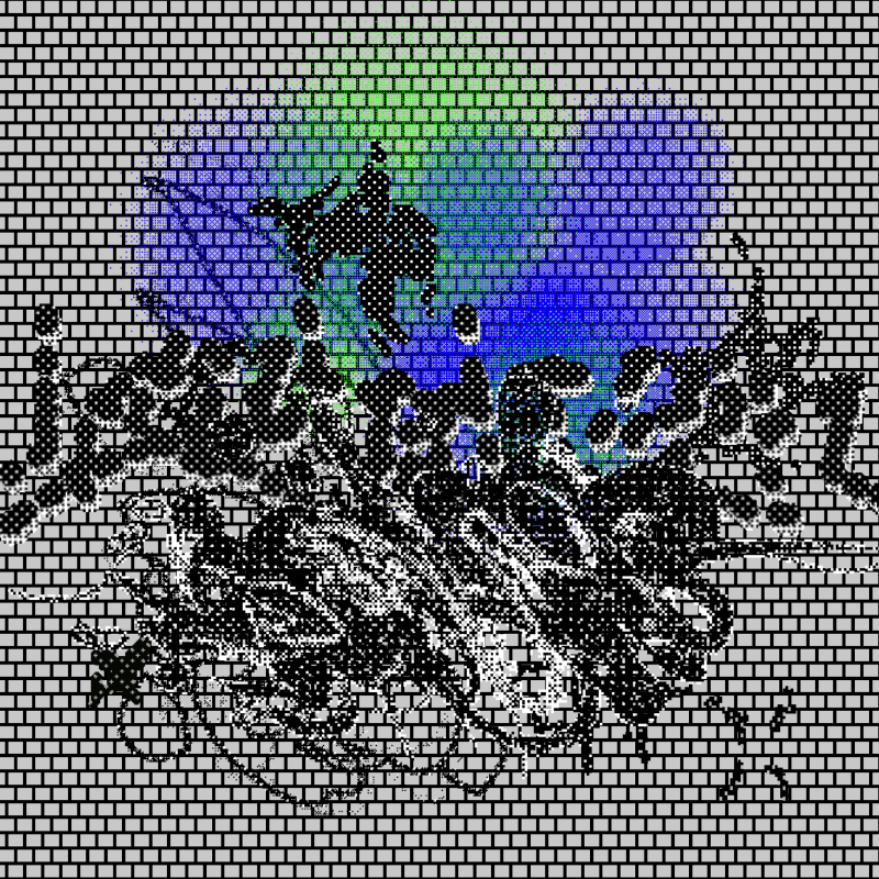 Dither_Graffiti #59 static NFT preview