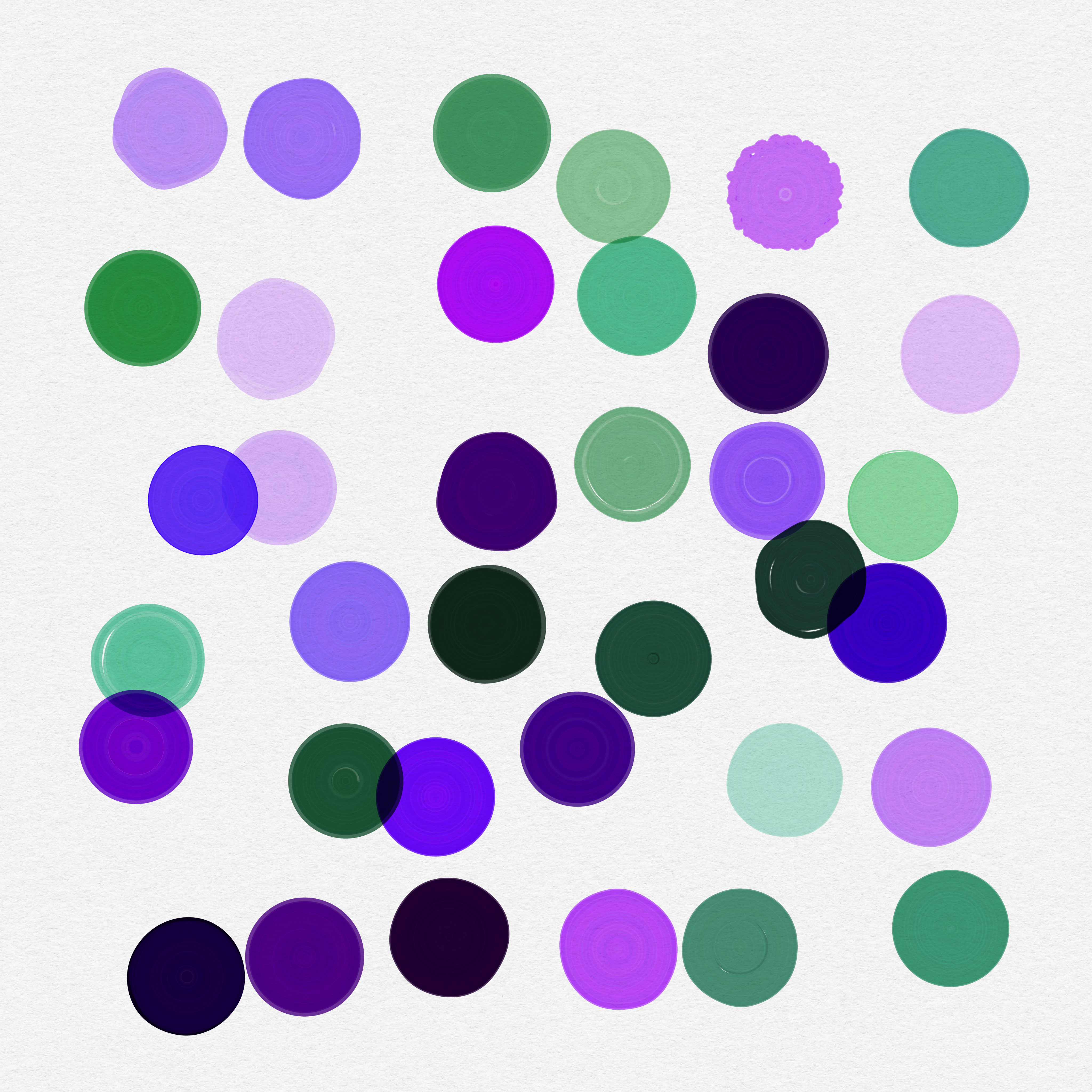 M'Fing Dots on a M'Fing Grid #37 static token preview