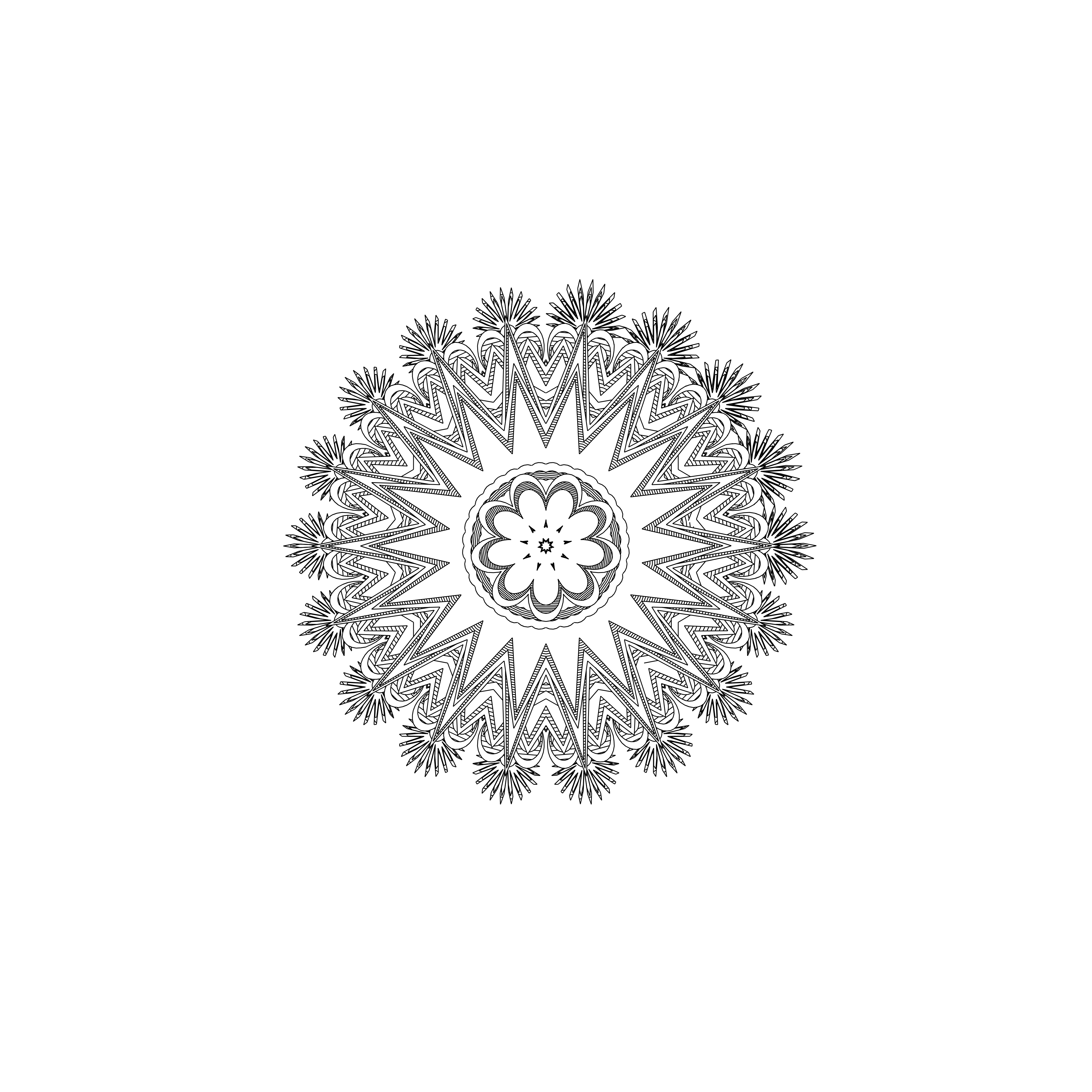 LL21 Mandala #683 static NFT preview