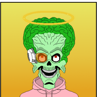 77 Weird Aliens #4 static token preview