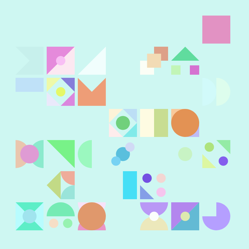 Confetti Shapes #21 static token preview