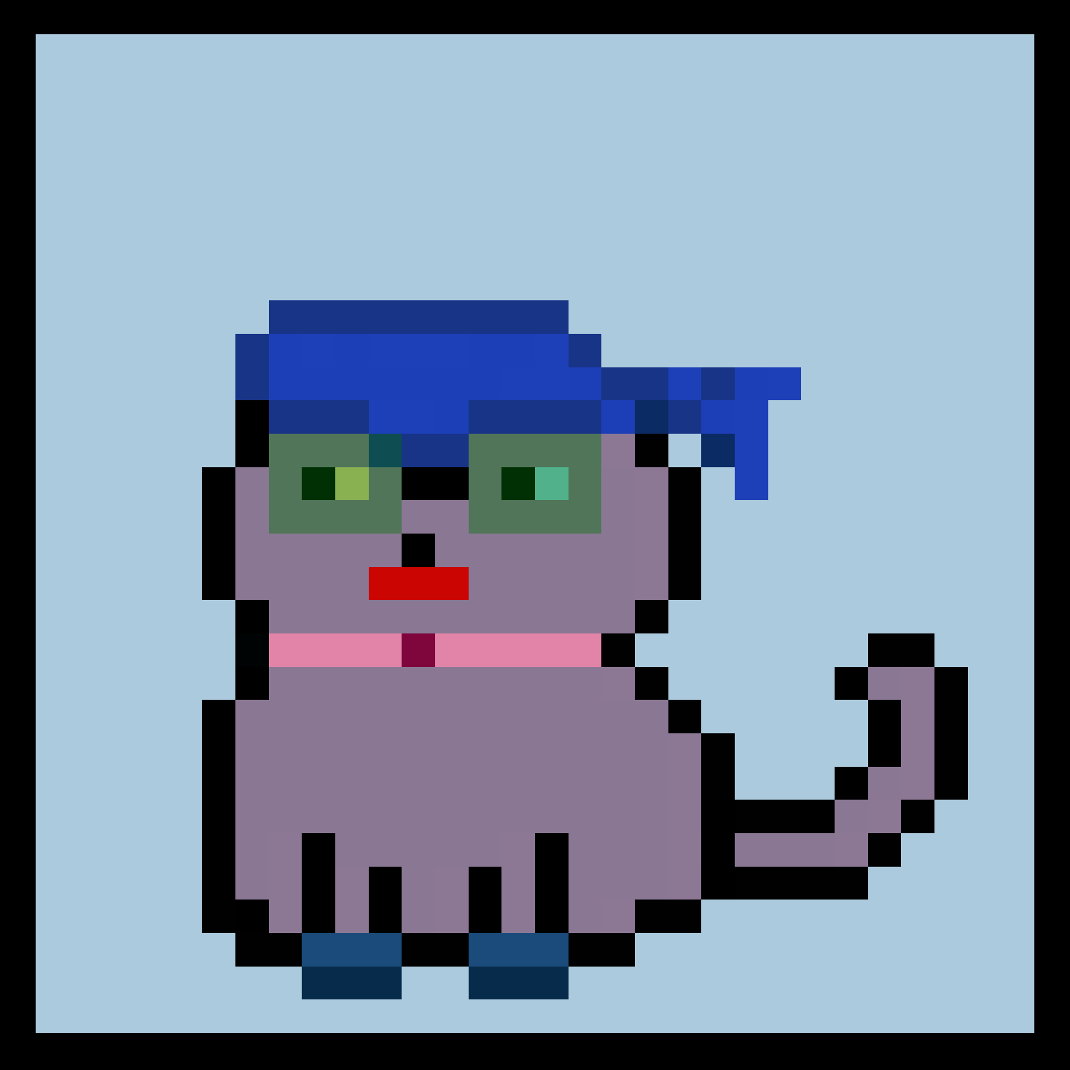 Lazy Kitties #1015 static token preview