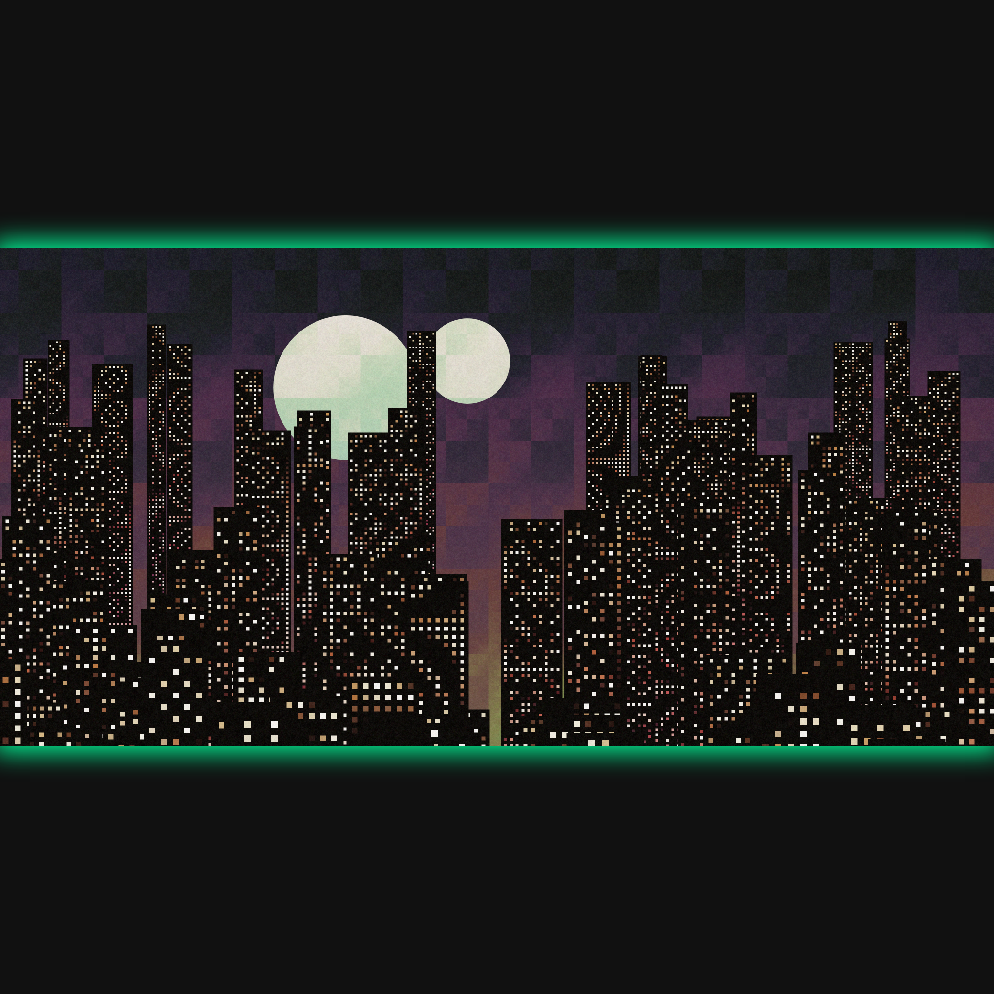 Byte City Night #5 static token preview