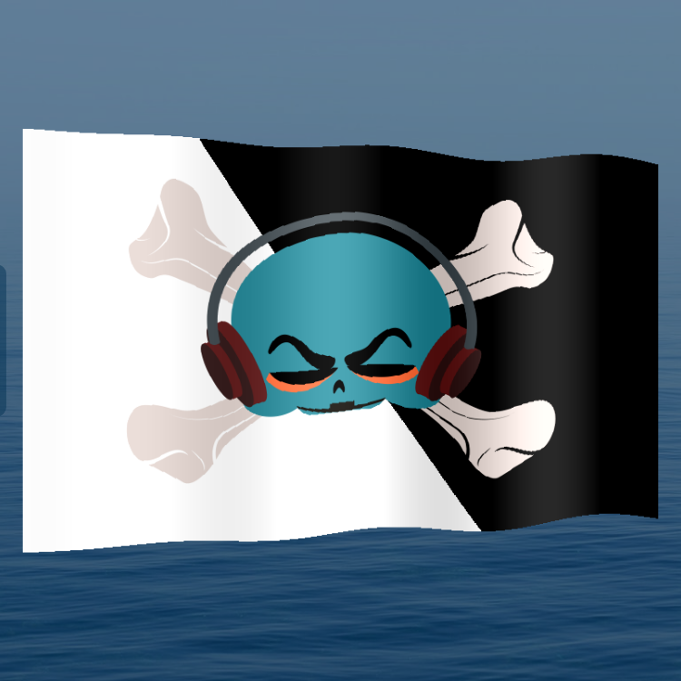 Jolly Roger Flag #225 static token preview