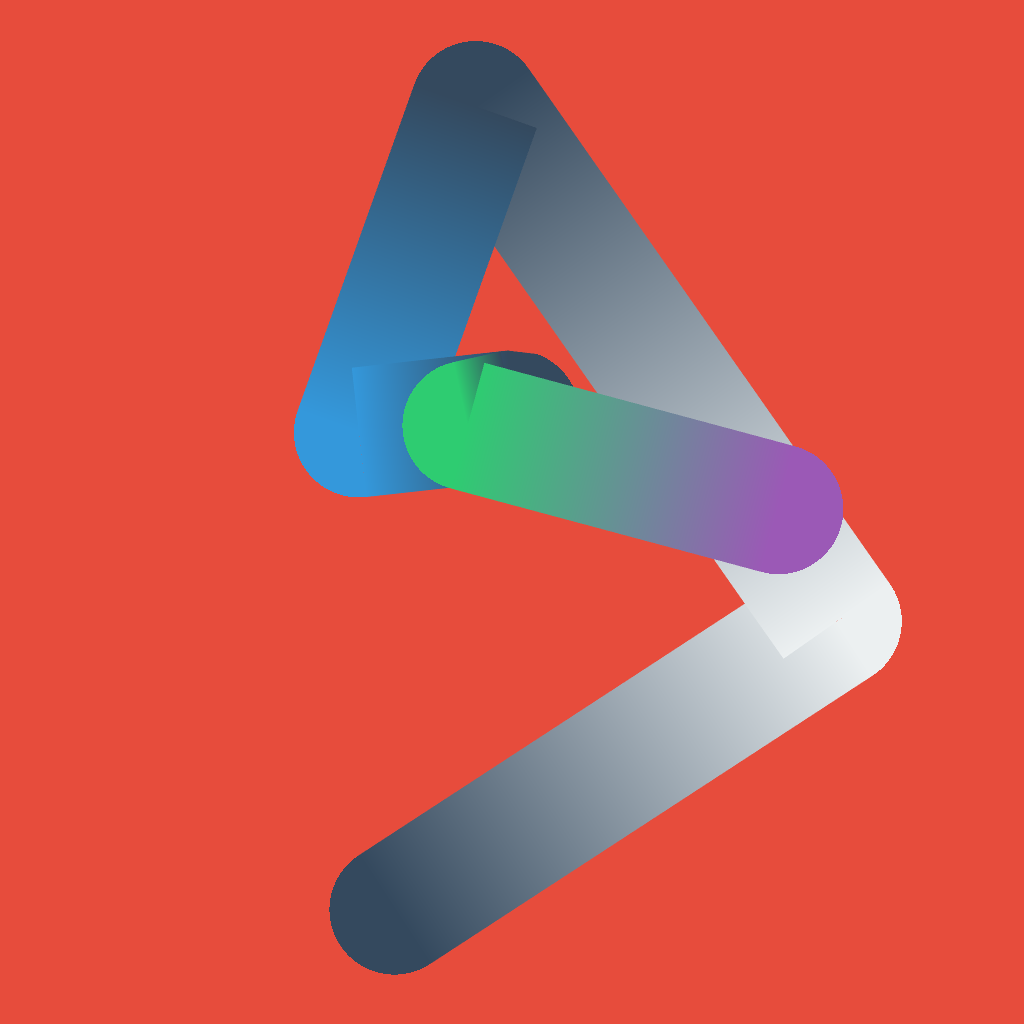 Rainbow Swirls #91 static token preview