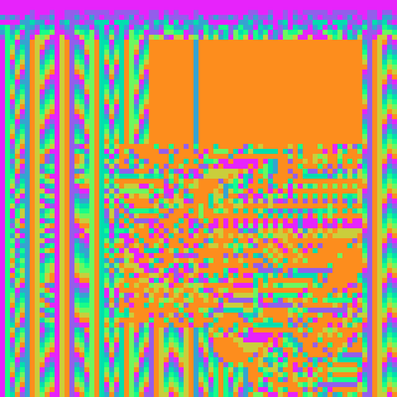 Mosaic #719 static NFT preview