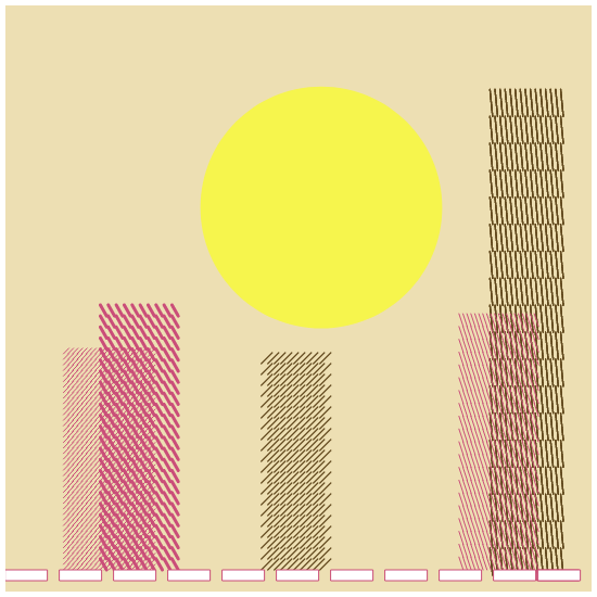The city of abstractions #74 static token preview