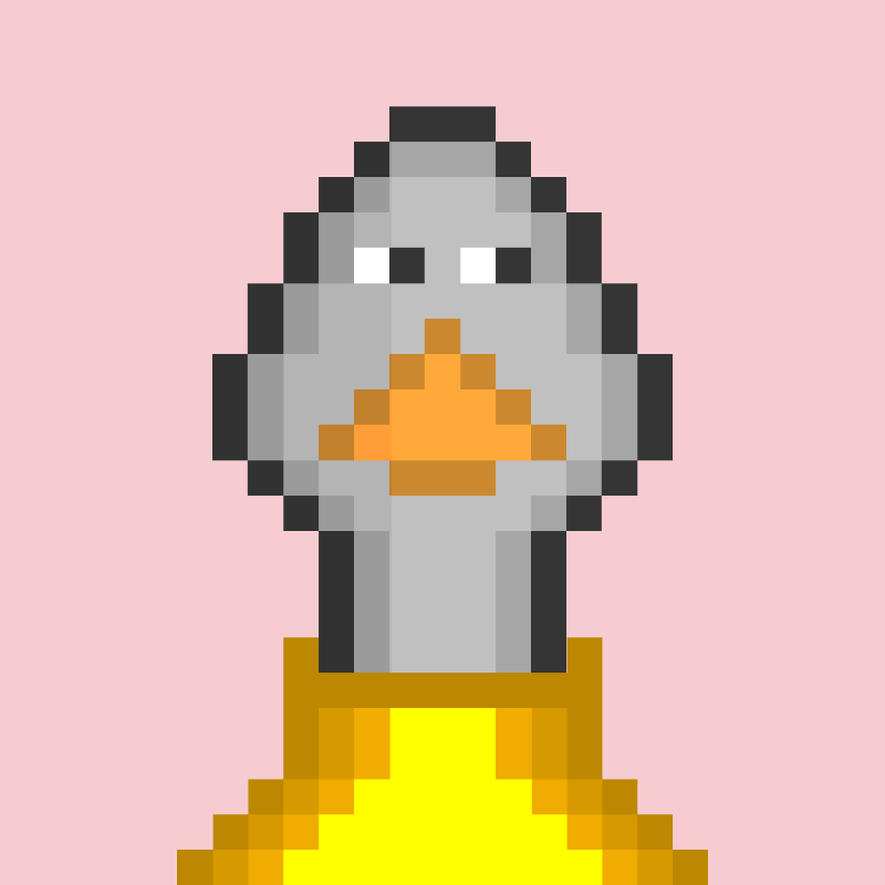 Morixels Goose #712 static NFT preview