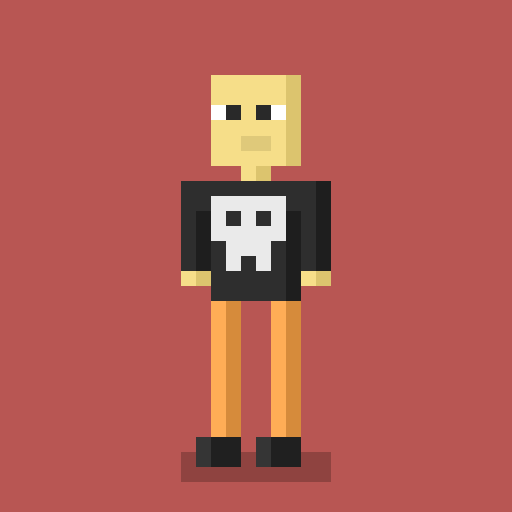 Pixel Dudes #35 static token preview