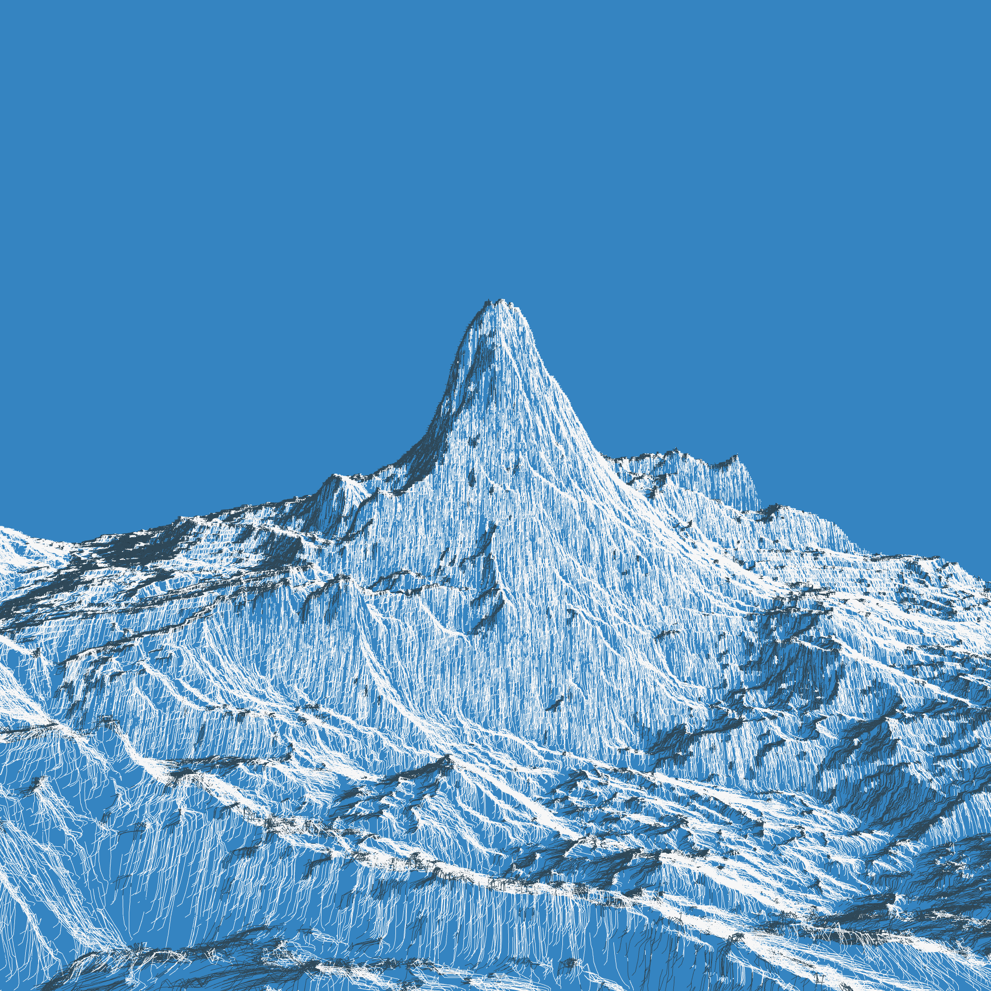 Ridge Scribbles #194 static NFT preview