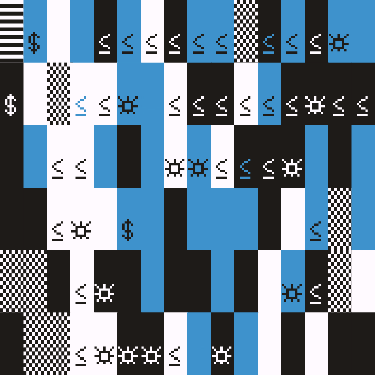 Coalescence #62 static NFT preview