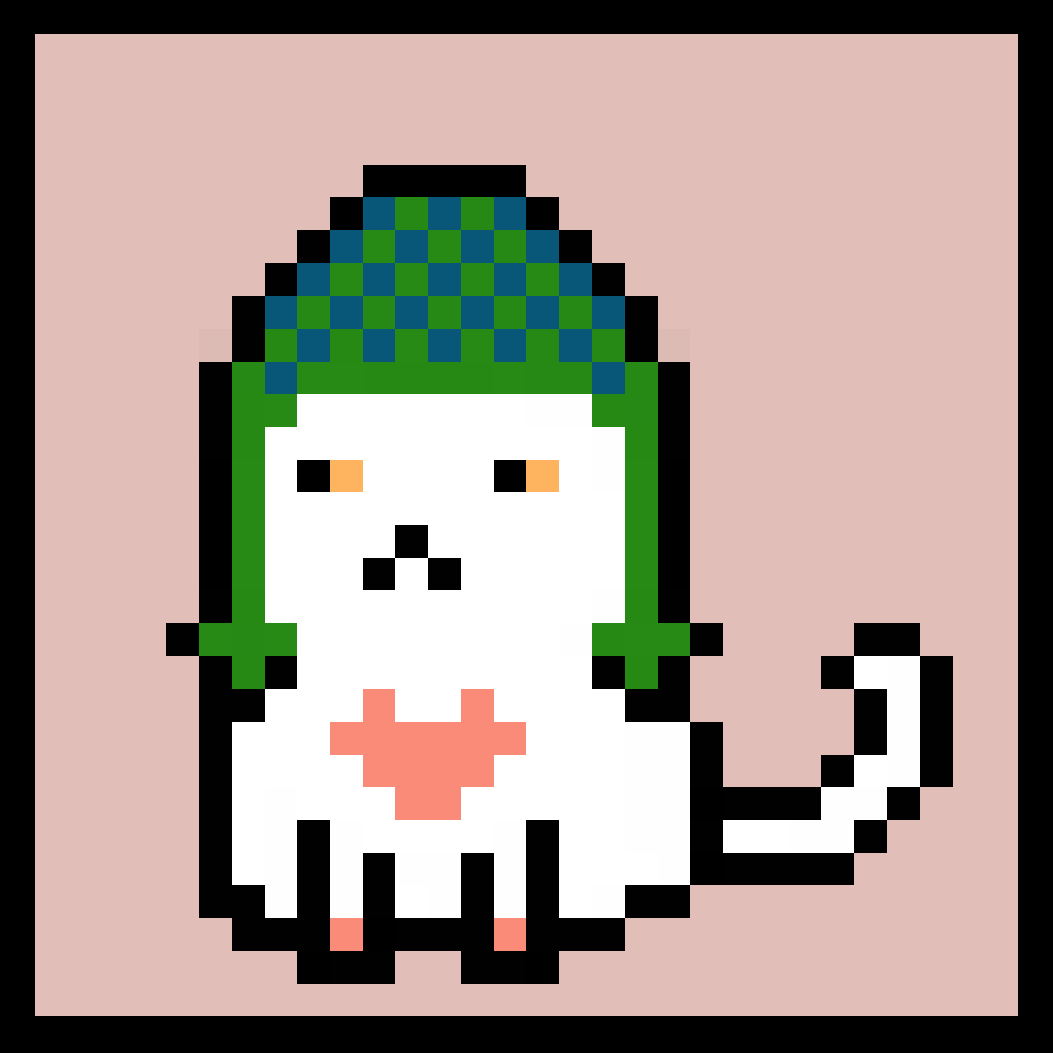 Lazy Kitties #247 static token preview