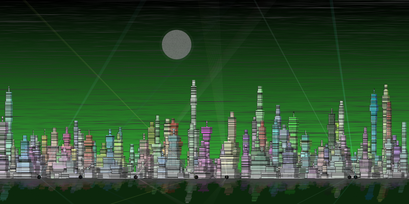 Fictional Cityscapes #127 static token preview