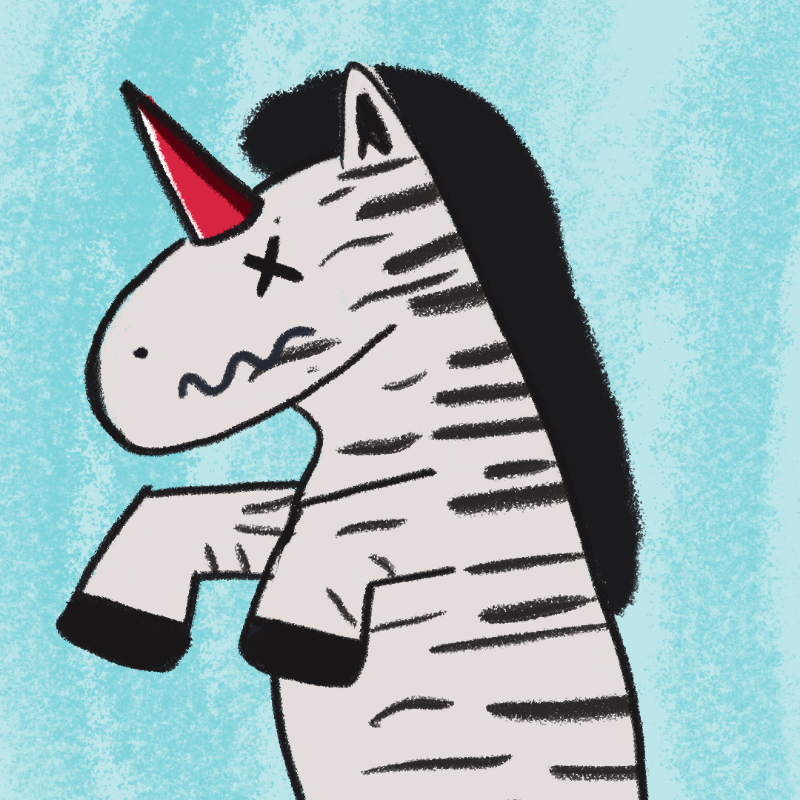 Peculiar unicornos #213 static token preview