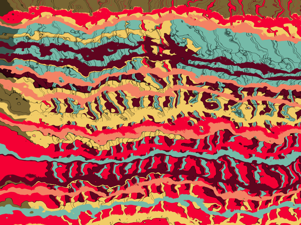 glitchline #100 static NFT preview