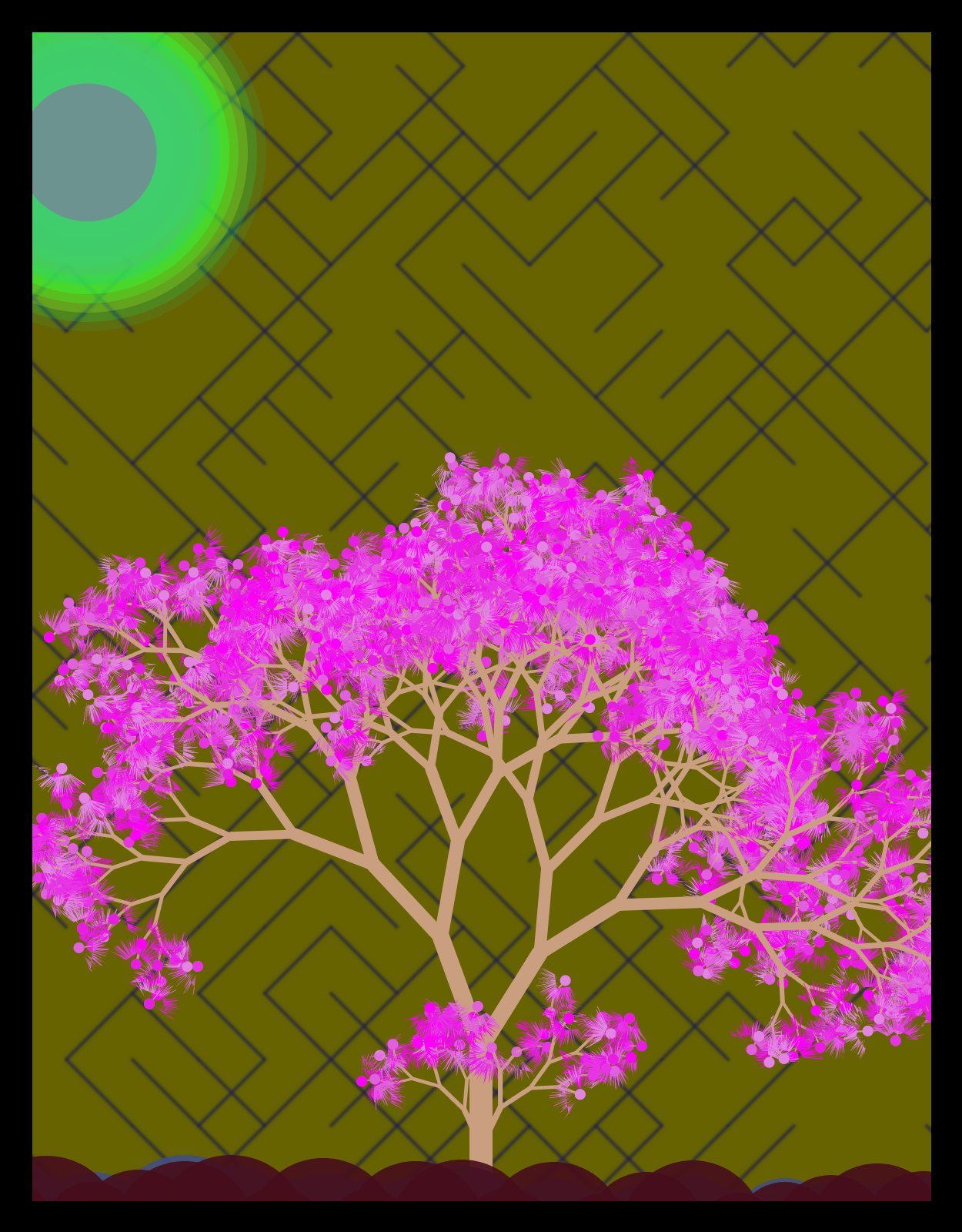 Lonely Tree #54 static token preview