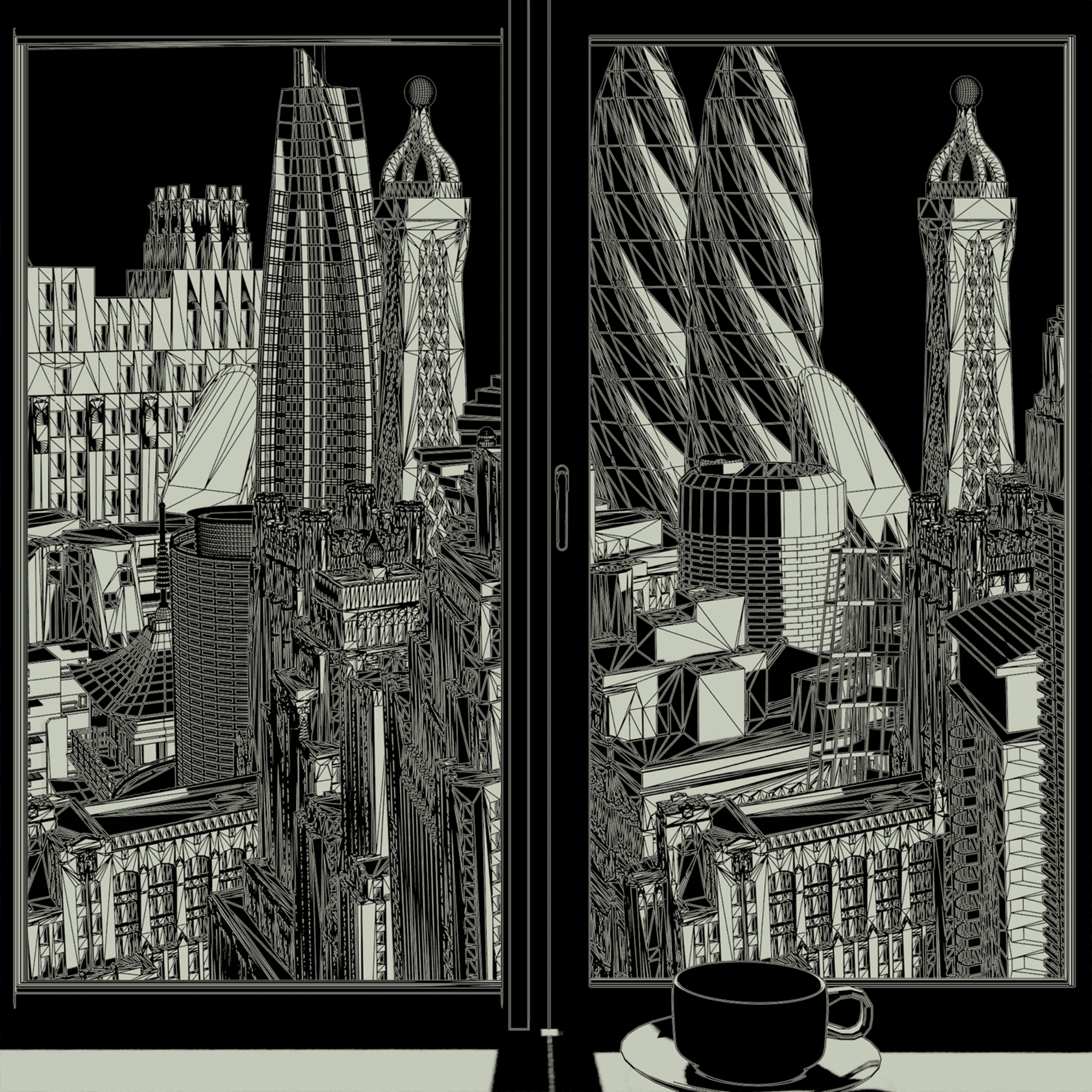 City View #372 static NFT preview