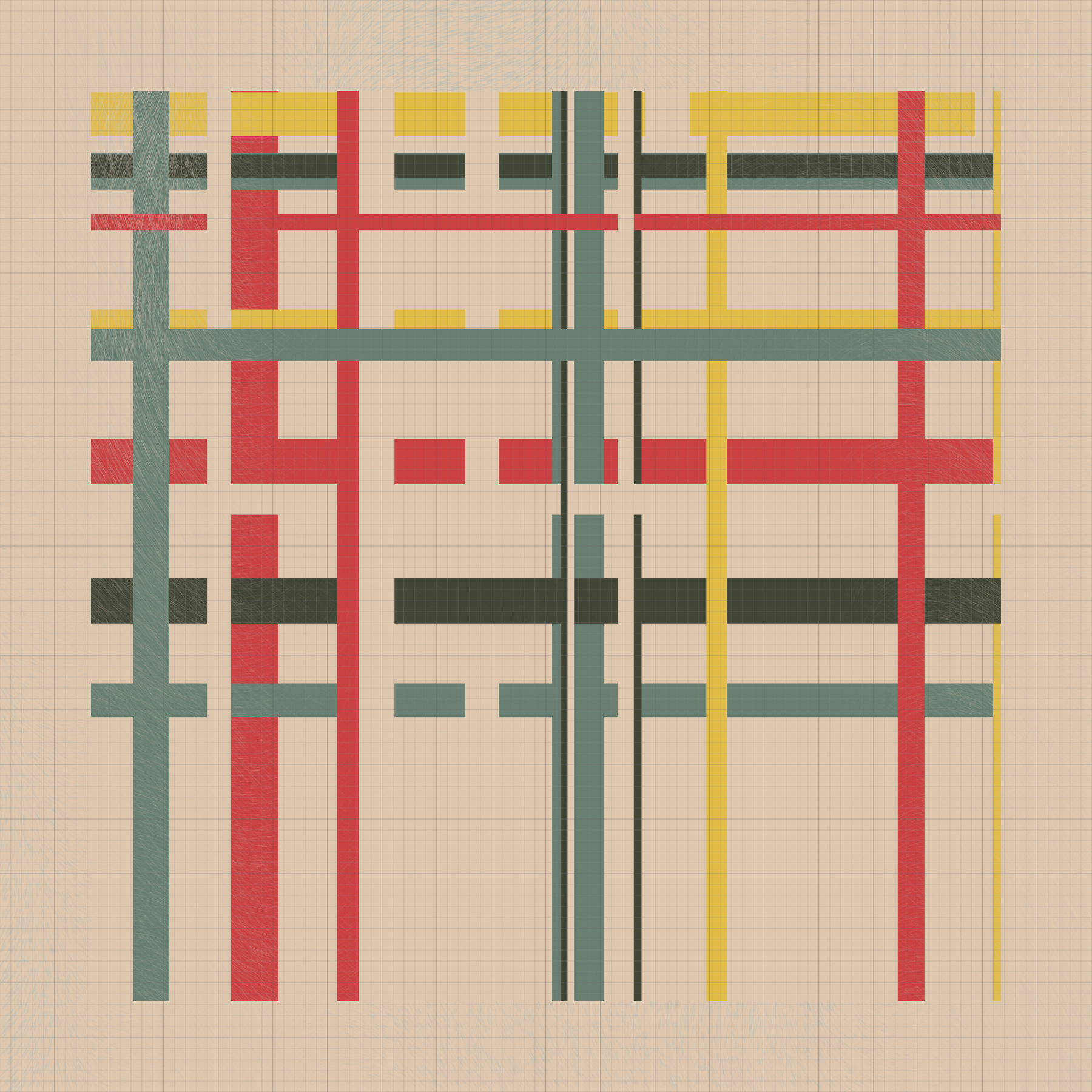 Intersections #72 static NFT preview