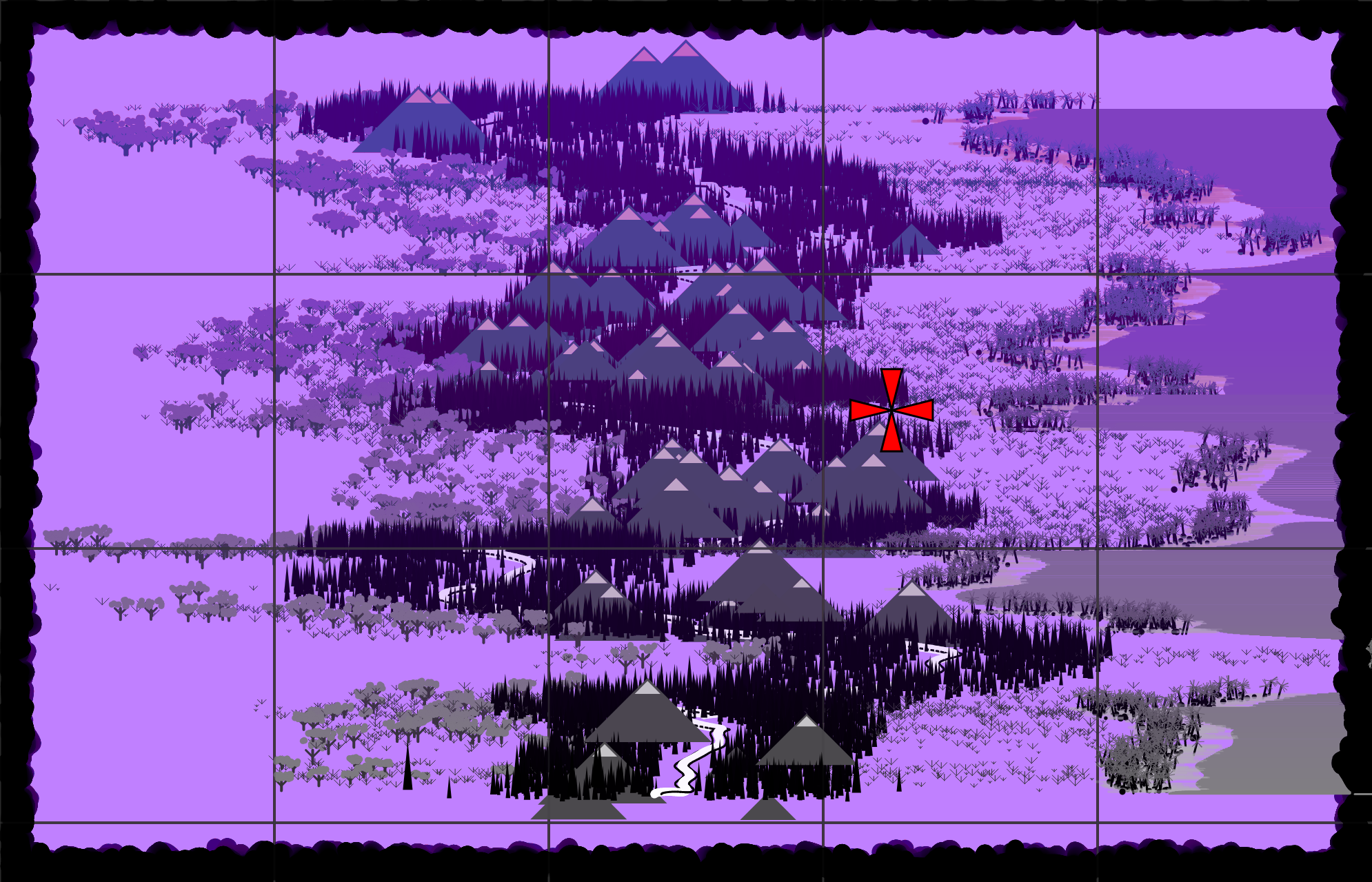 Treasure Map #33 static NFT preview