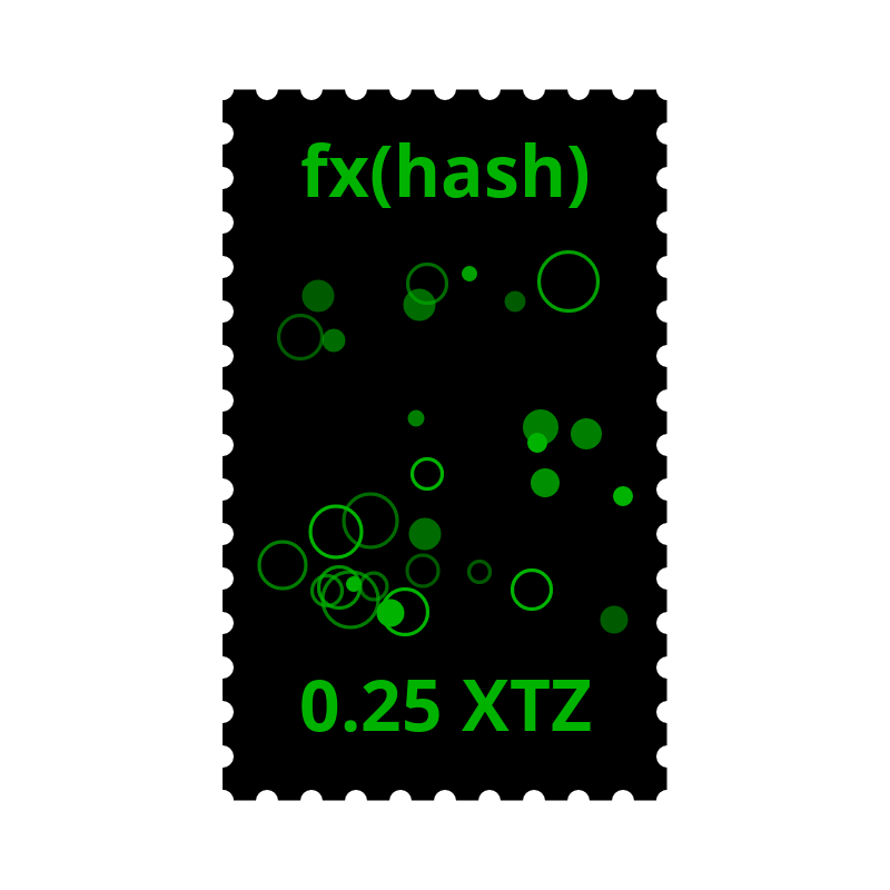 Postage Stamp #83 static token preview