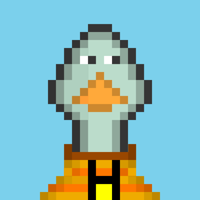 Morixels Goose #50 static token preview