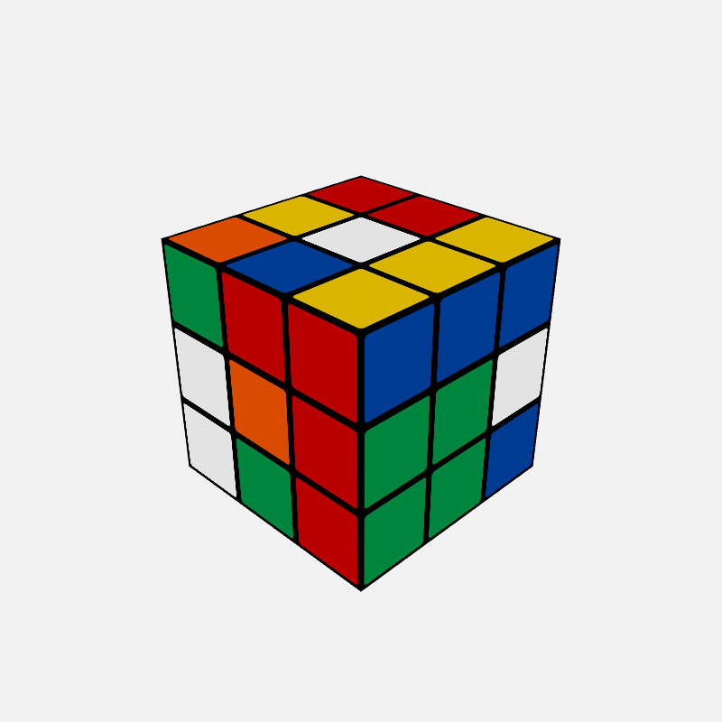 Rubik's Cube #230 static token preview