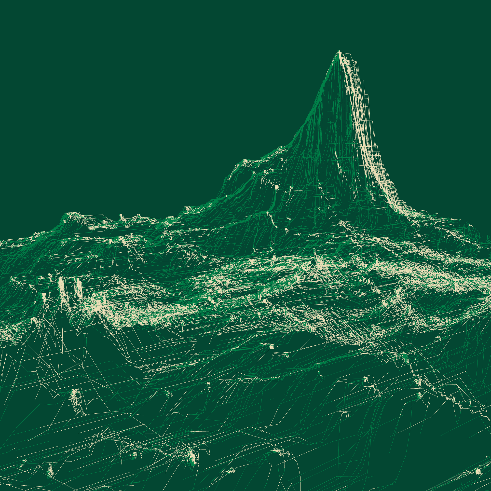 Ridge Scribbles #56 static NFT preview