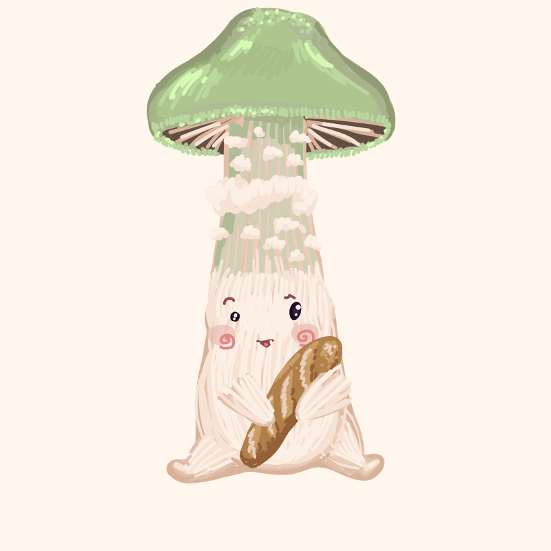 Cute Mushrooms Forest Guys #85 static token preview