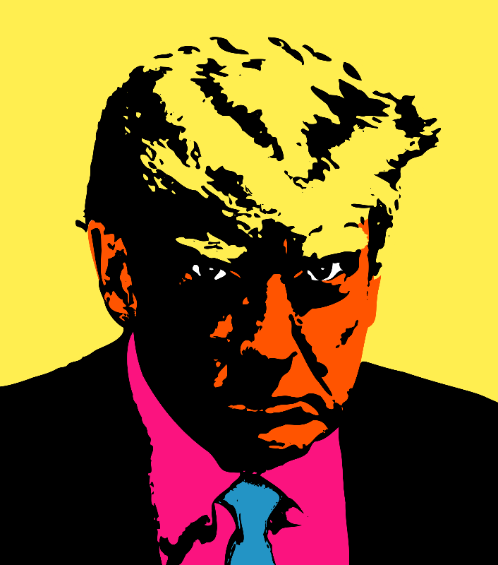 Donald Trump #136 static NFT preview
