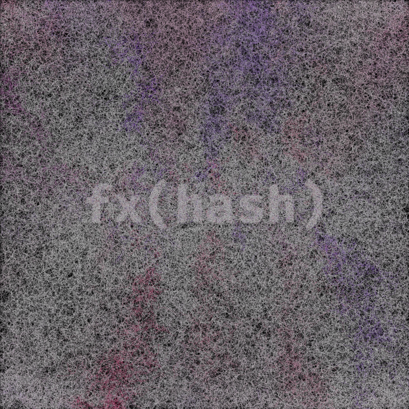 FXHASH Generative Logo #373 static token preview