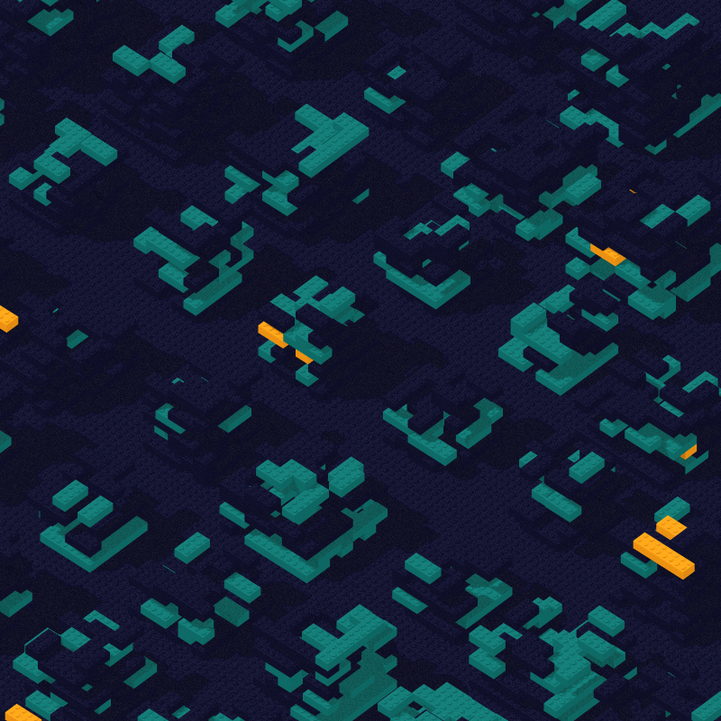 The Bricks I #43 static NFT preview