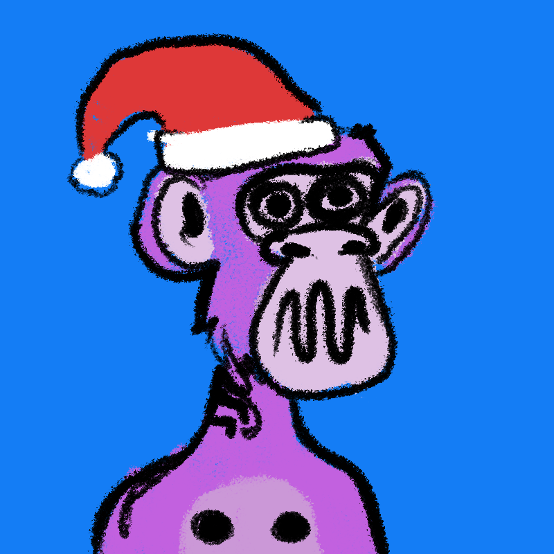 Drawed apes jetski club #59 static token preview