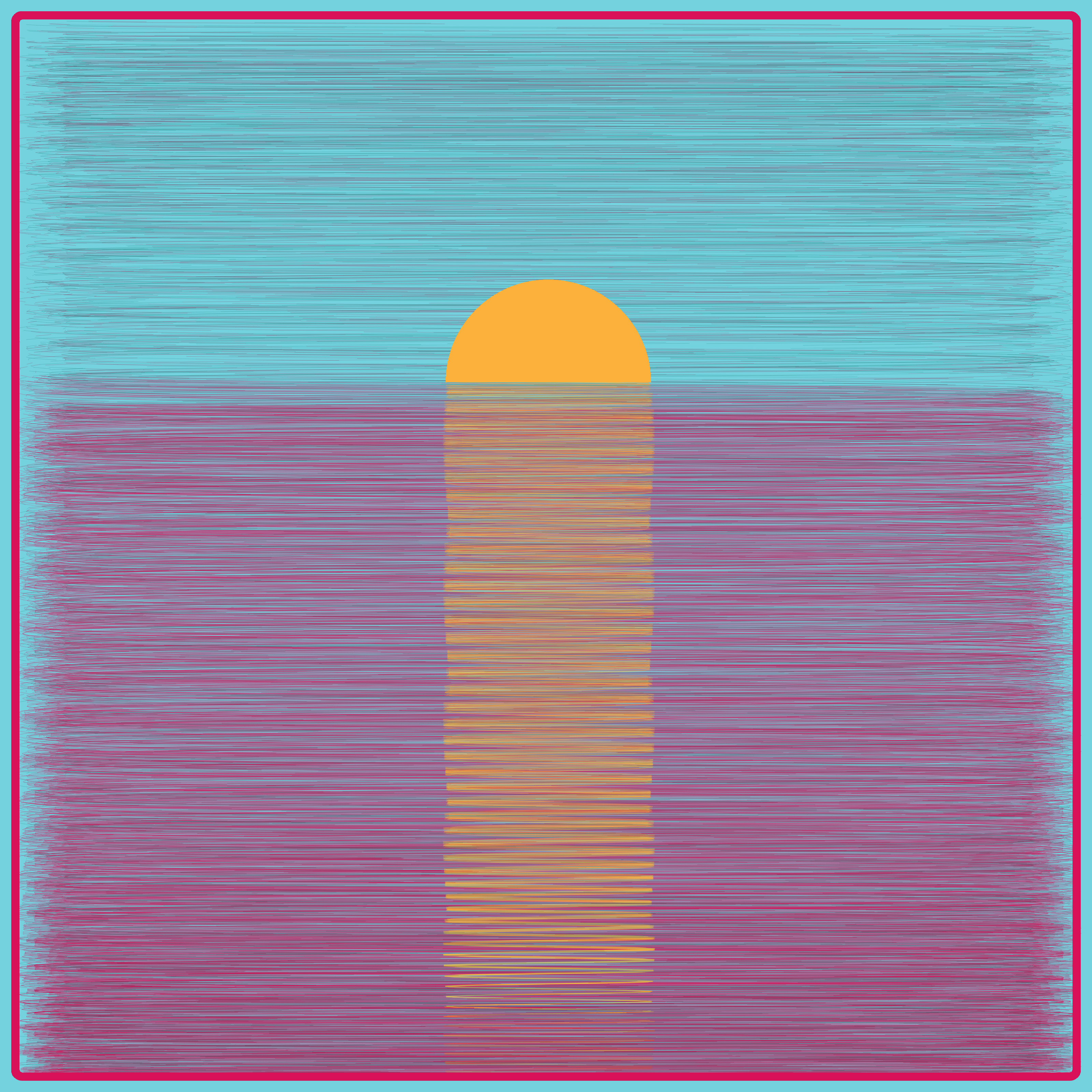 Sunset in Paradise #219 static NFT preview