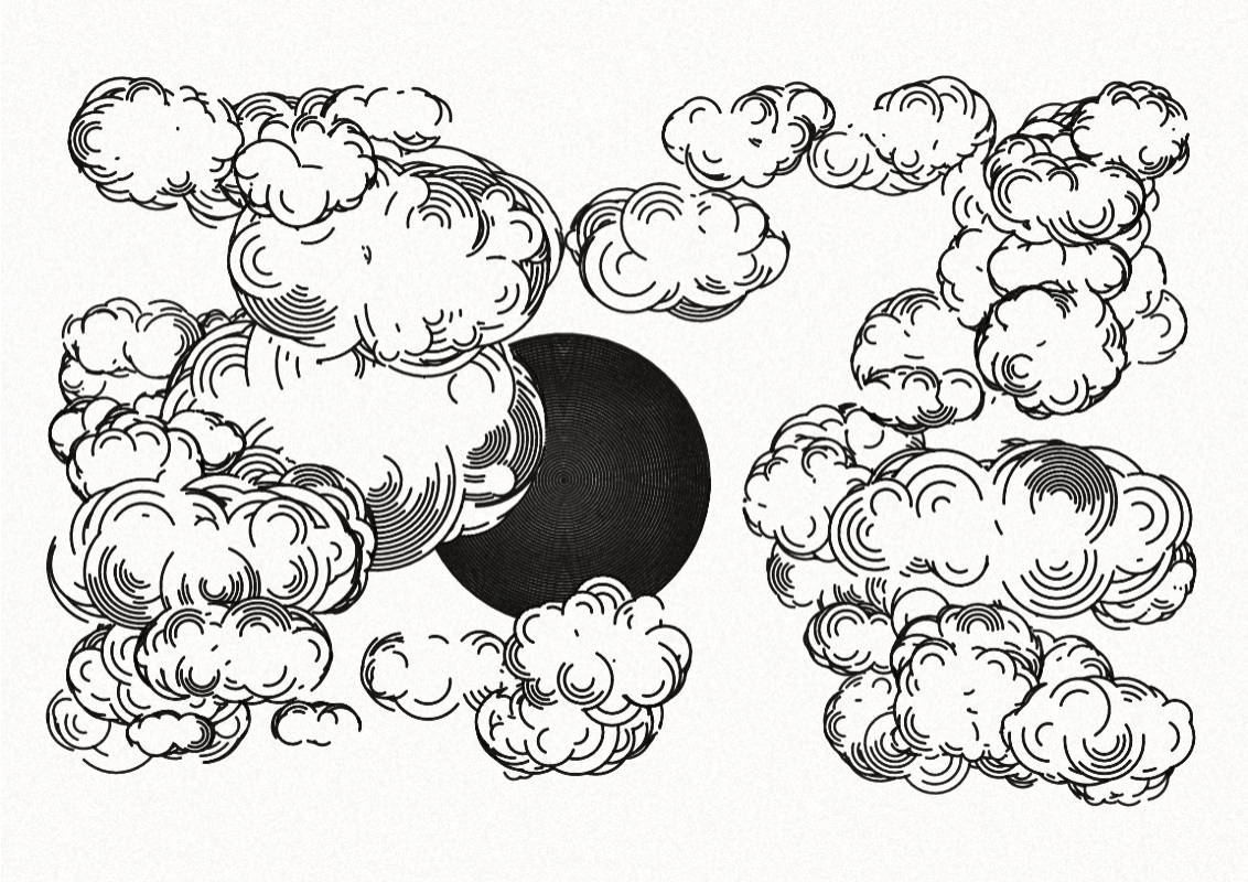 Plottable Clouds #48 static NFT preview