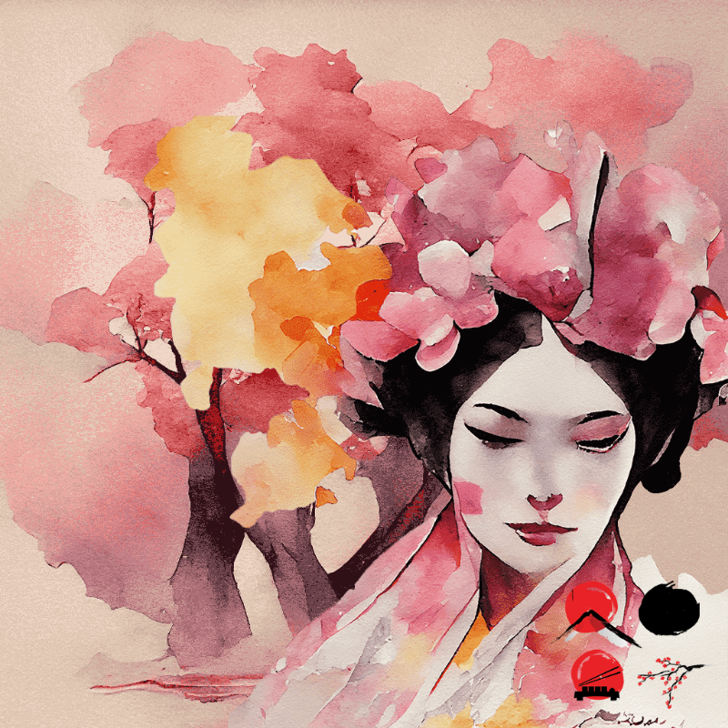 Pink Geisha #11 static token preview