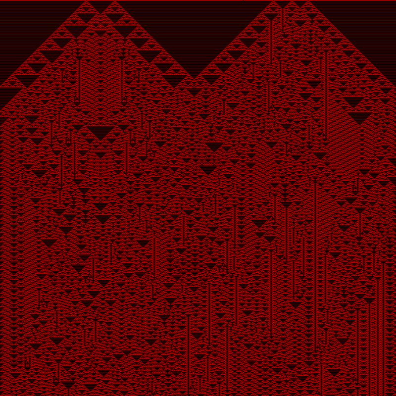 Totalistic Cellular Automata #133 static NFT preview
