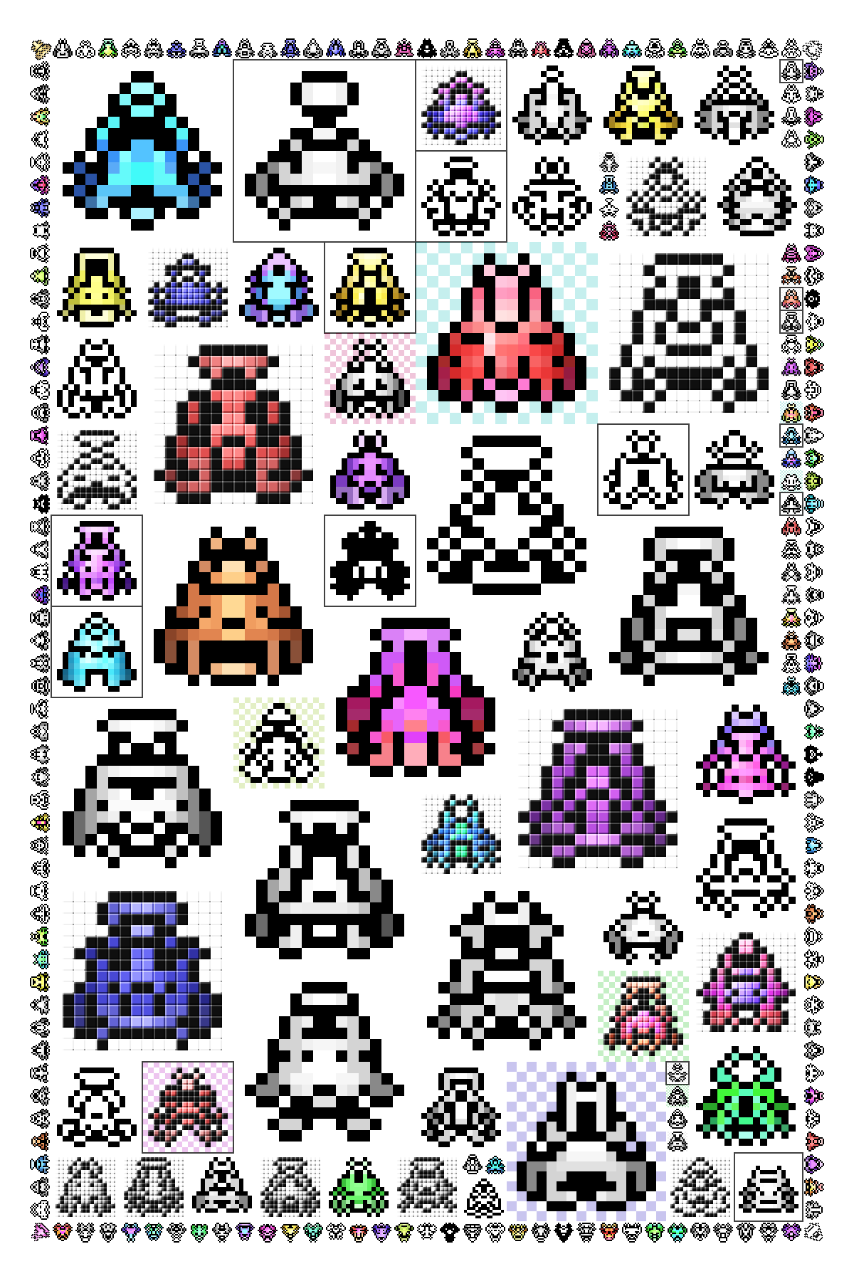Pixel Spaceships #41 static token preview