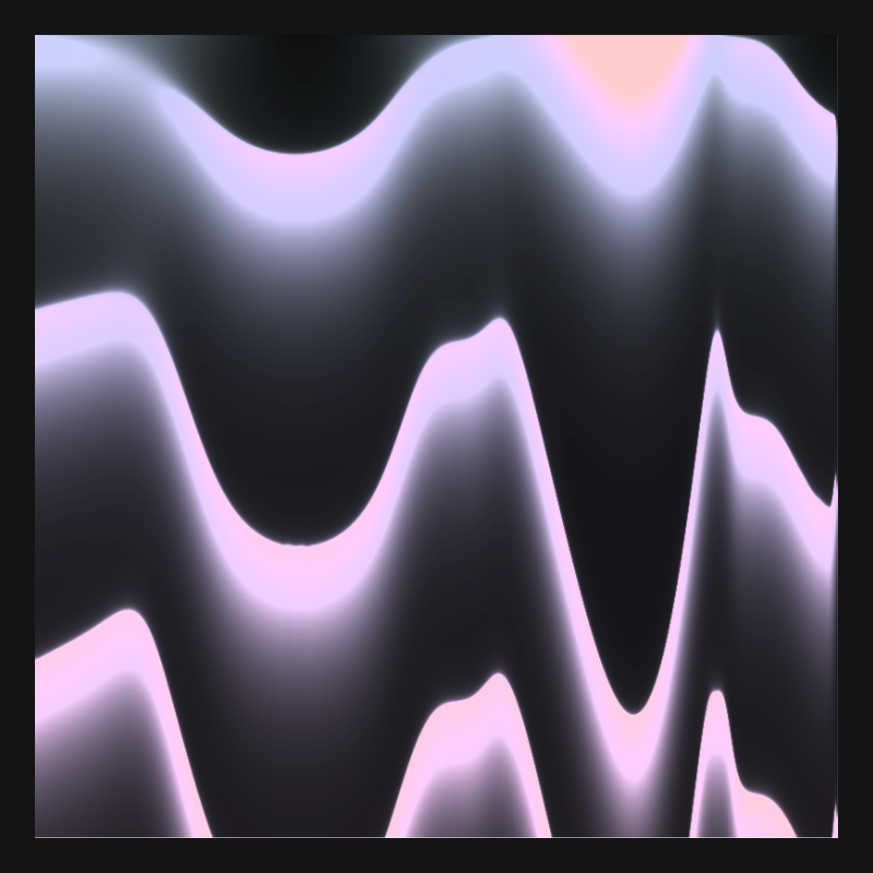 LandWaves #103 static NFT preview