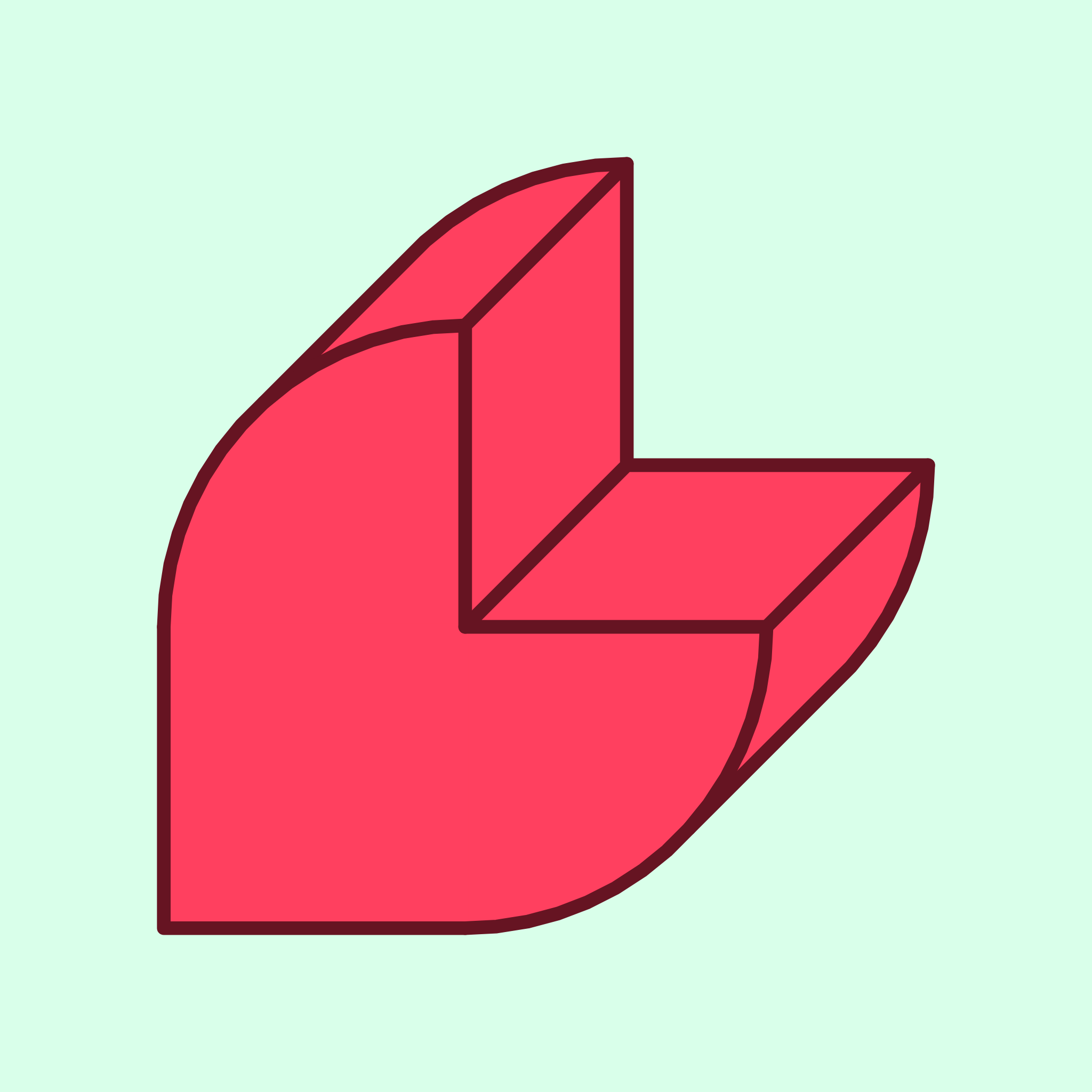 Calm shapes #582 static NFT preview